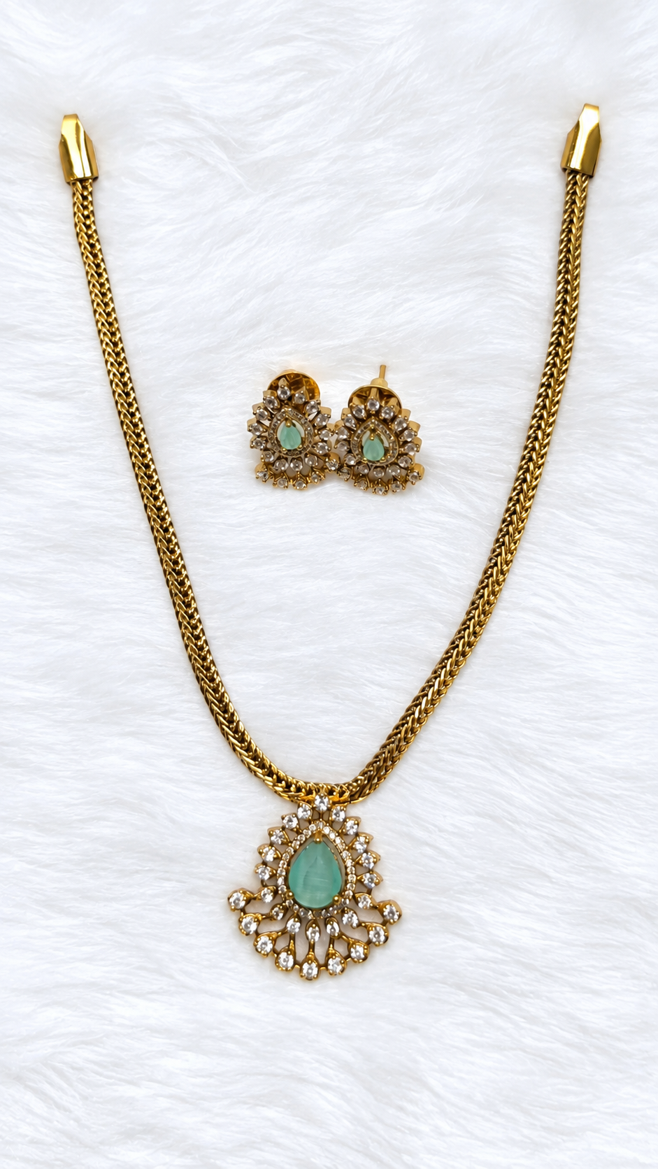 Royal Drop Necklace Set(13908)