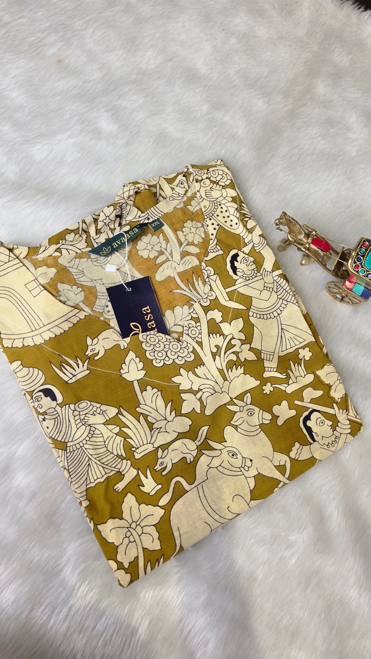 Kalamkari Kurti(12012)