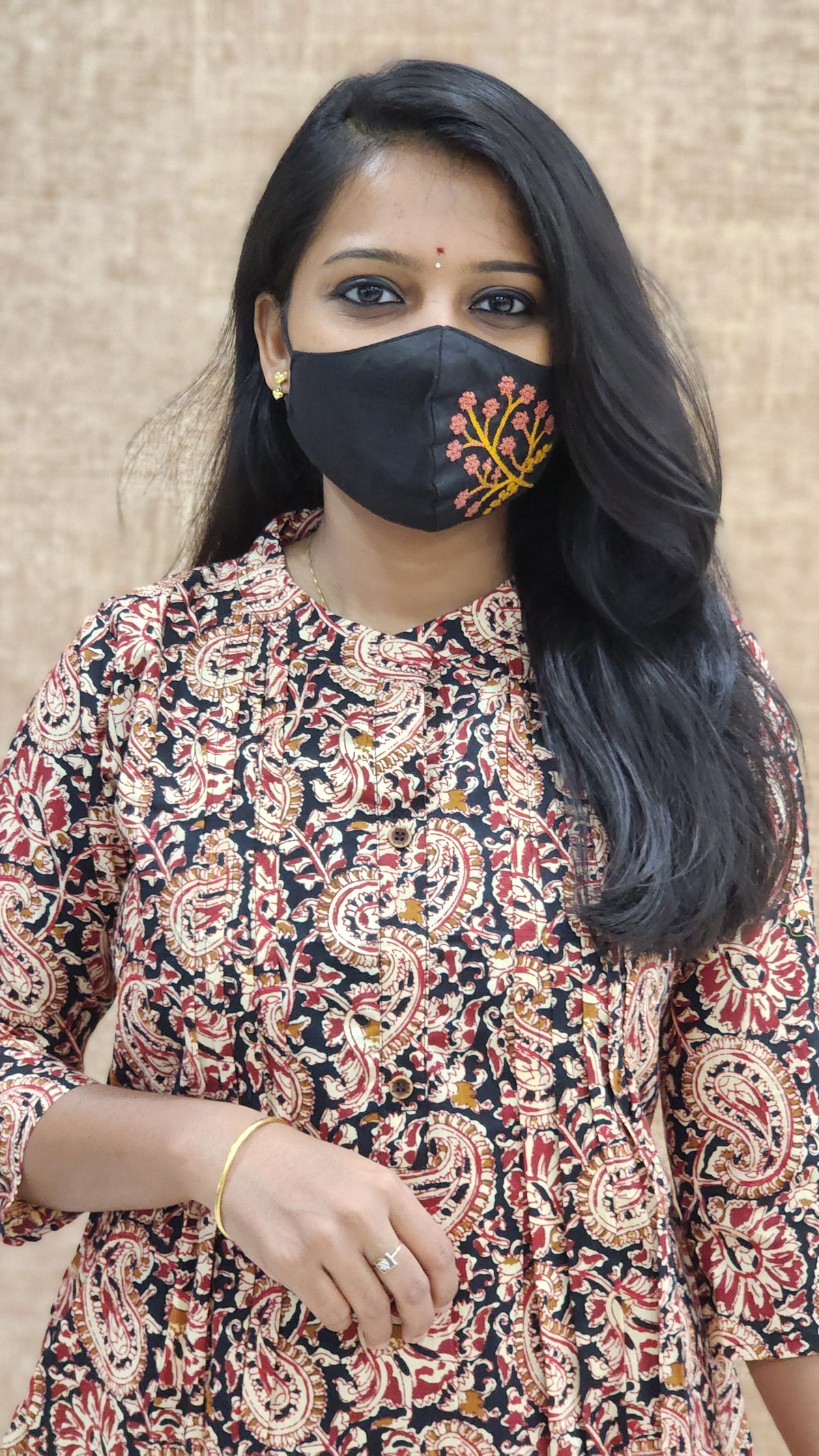 Kalakari Floral Short Top (9629)