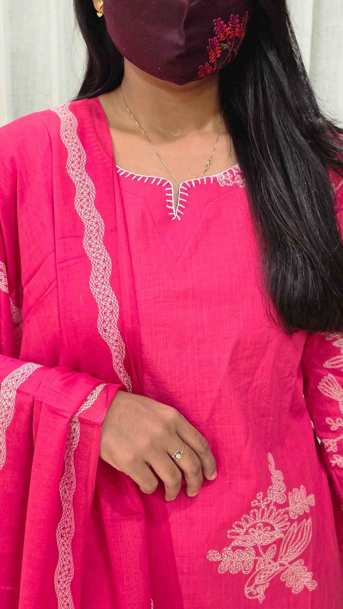Cotton salwar set(13300)