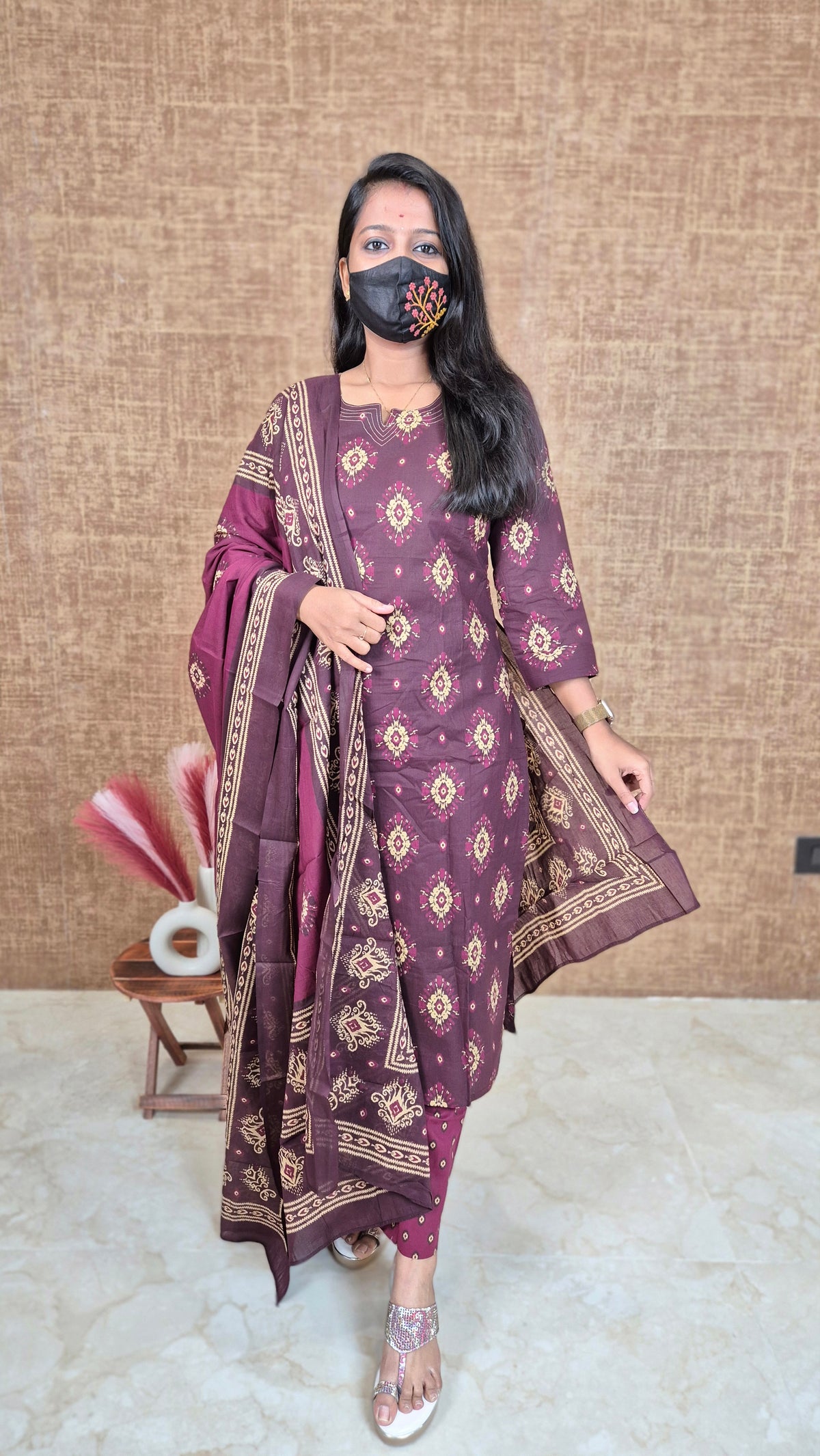 Cotton salwar set (11204)