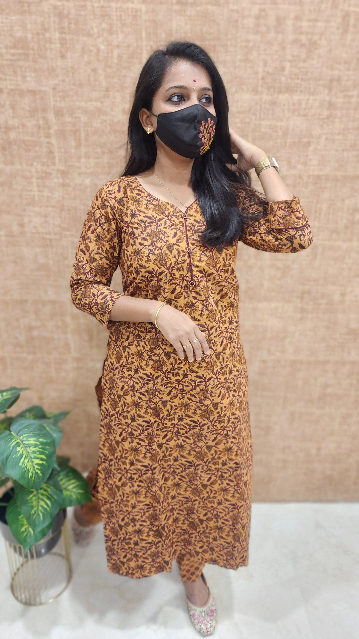 Cord set (pant & top) (9186)