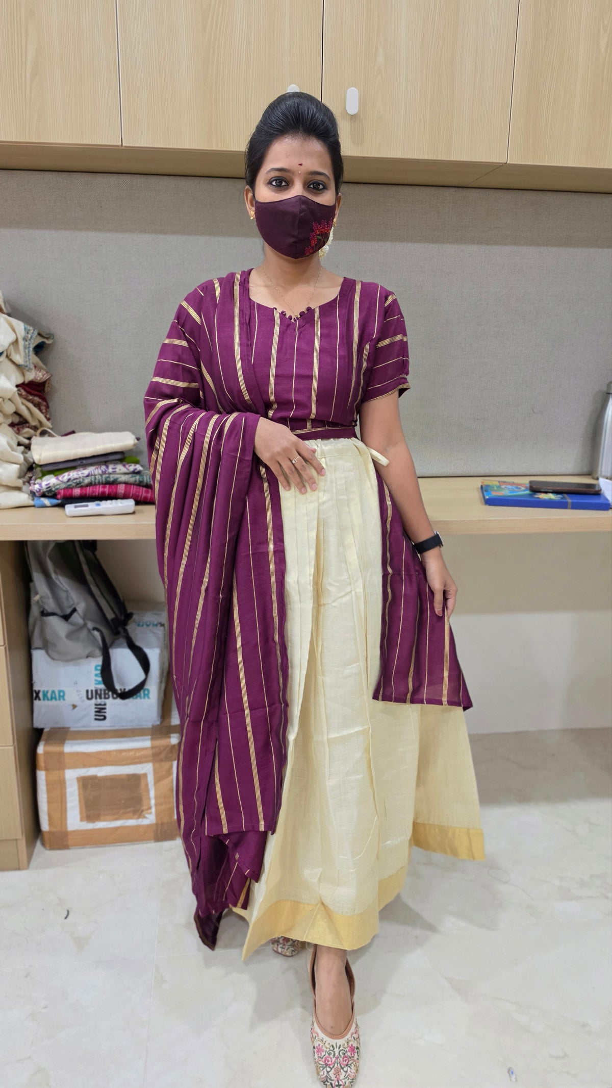 Onam Series-Lehenga(12092)