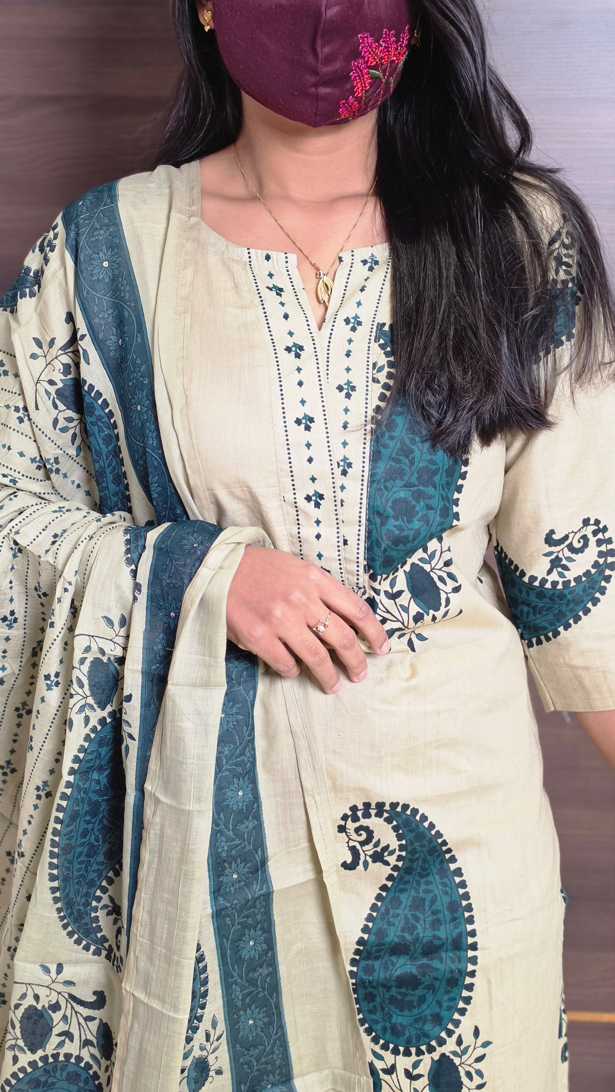 Cotton salwar set(12021)
