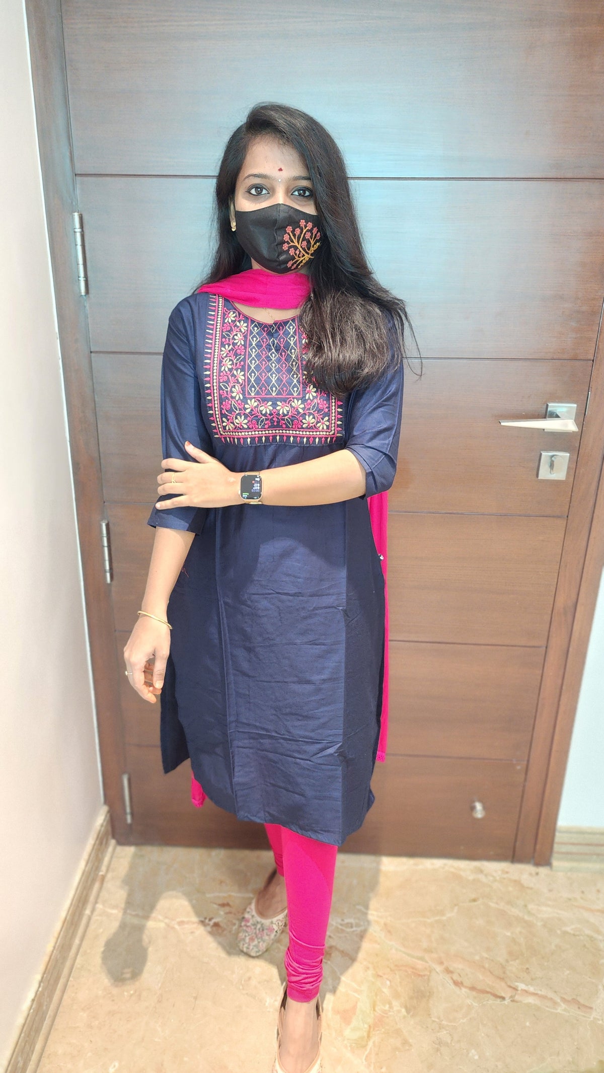 Office Wear - Embroidery (8776)c