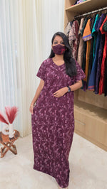 Bubble Charm Zip Nighty(10146)