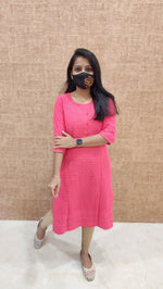 Chikankari Kurti (4555)