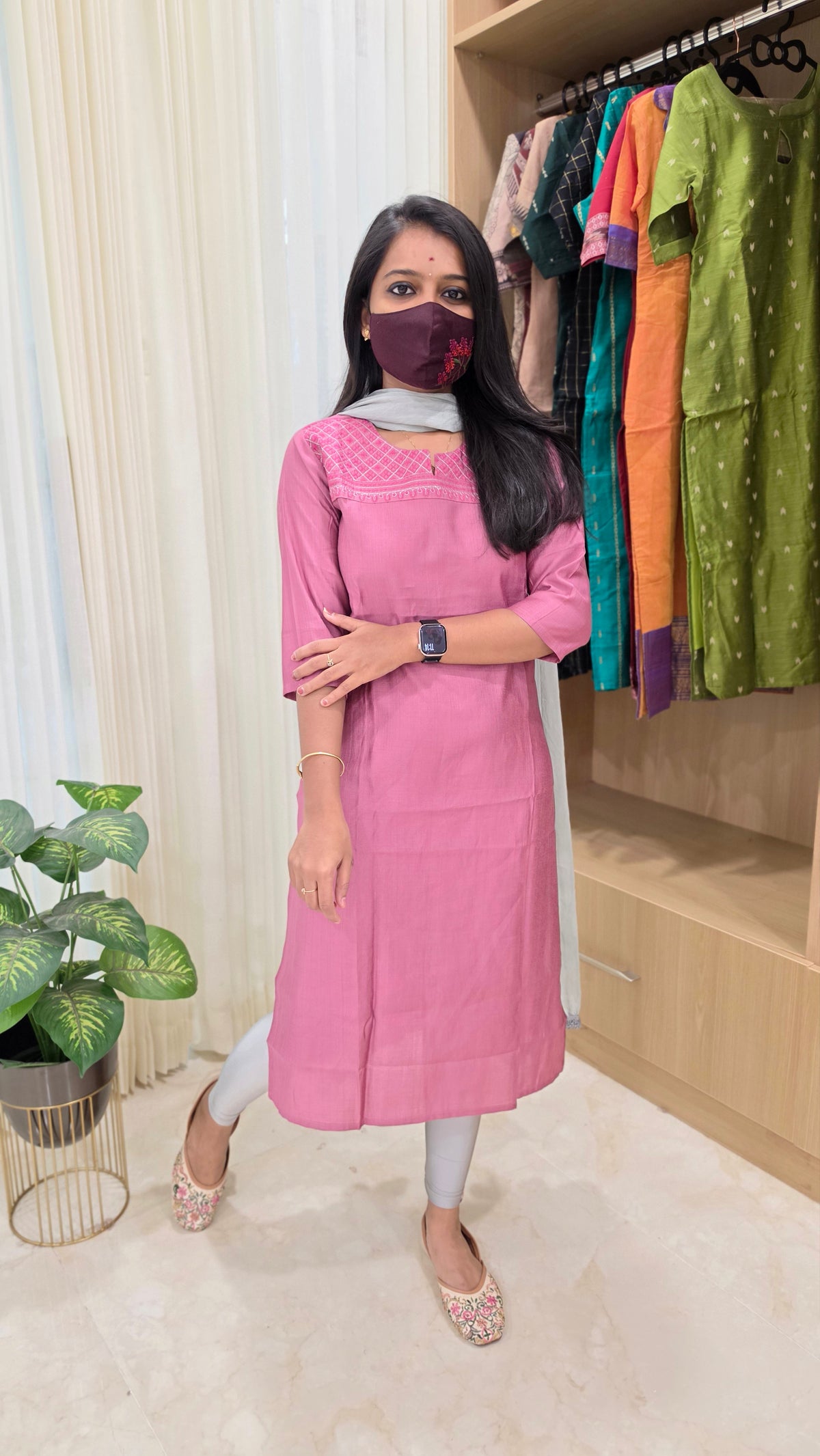 Office Wear - Embroidery(12111)