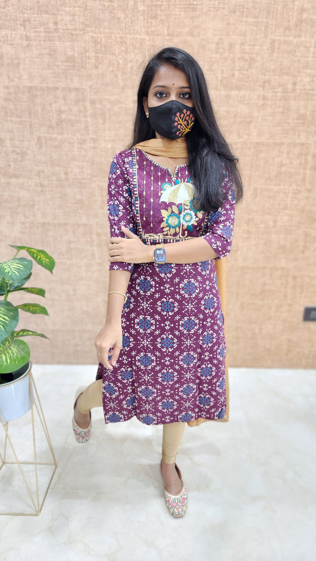 Office Wear - Embroidery (9694)