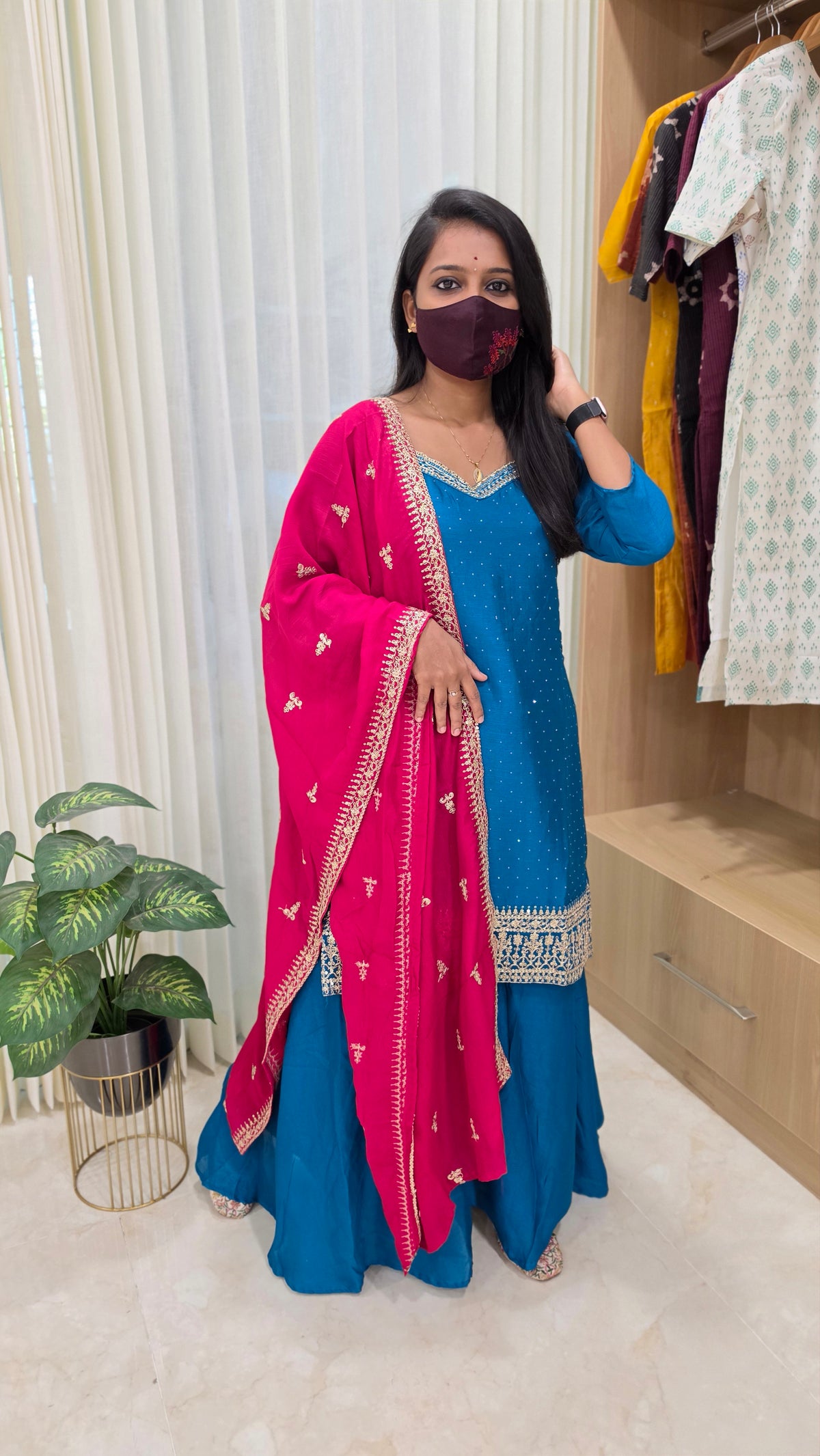 Sharara Salwar Set (13075)