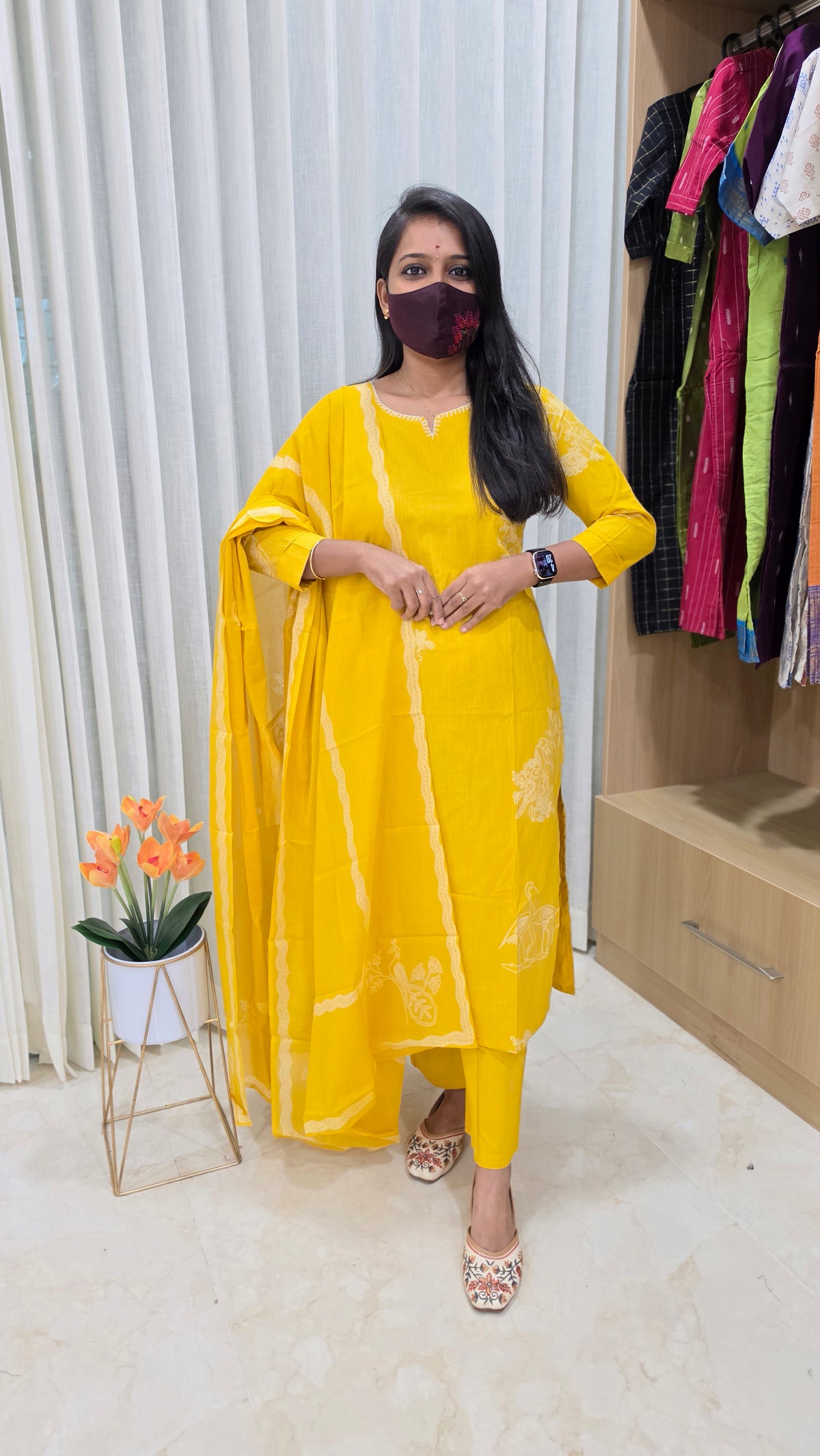 Cotton salwar set(13302)