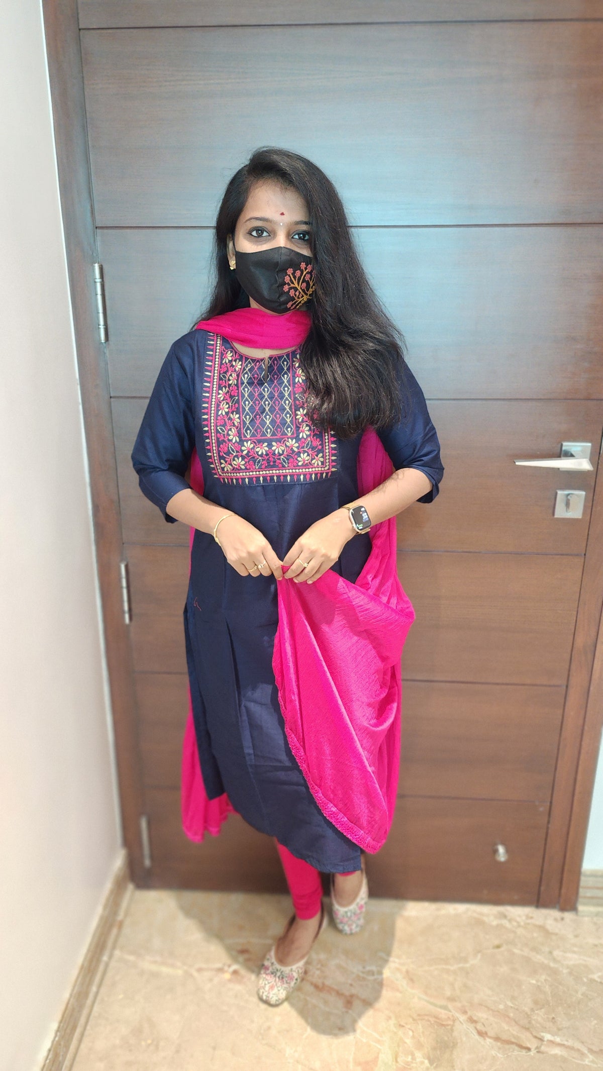 Office Wear - Embroidery (8776)c