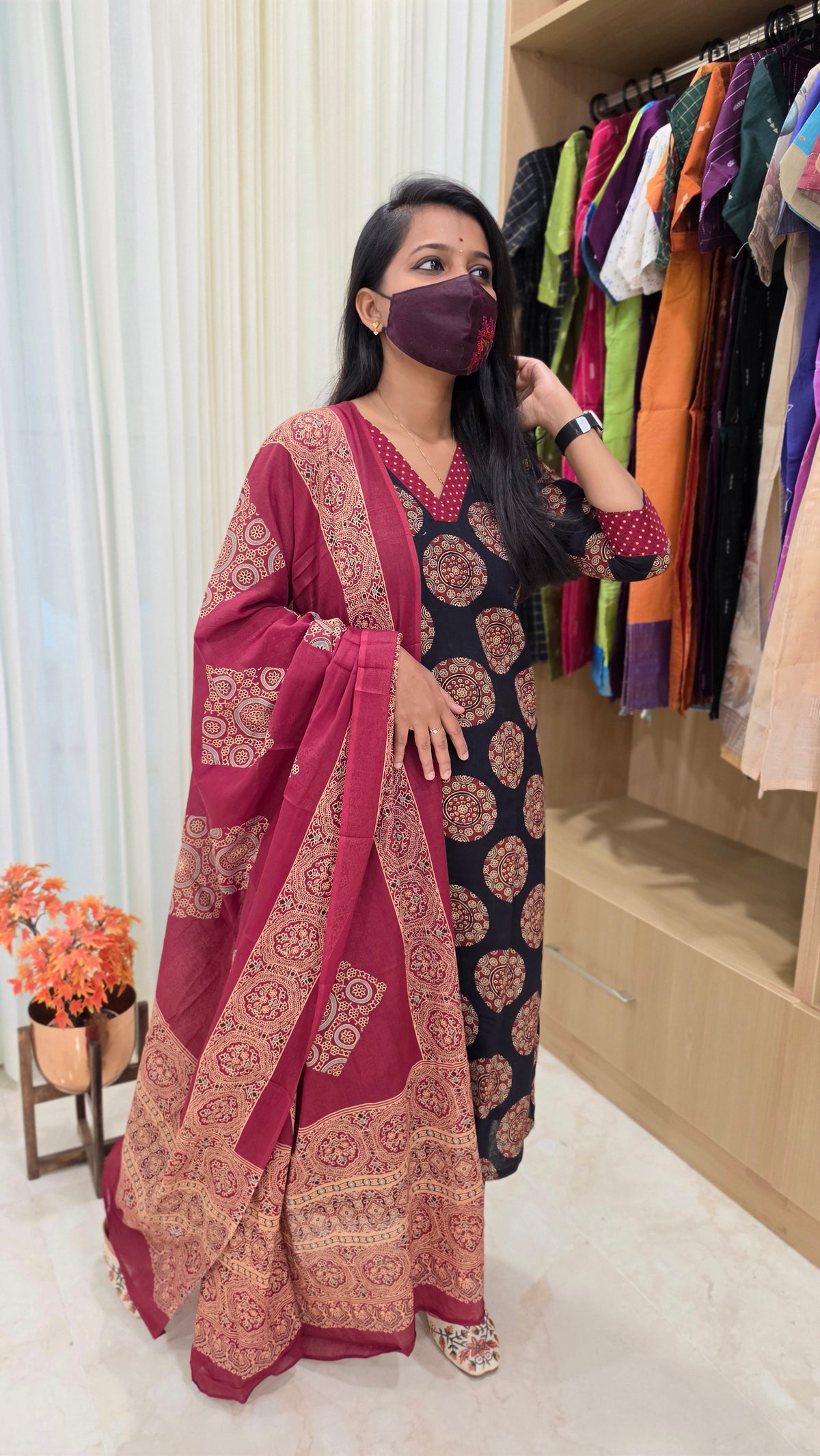 Cotton salwar set(13338)