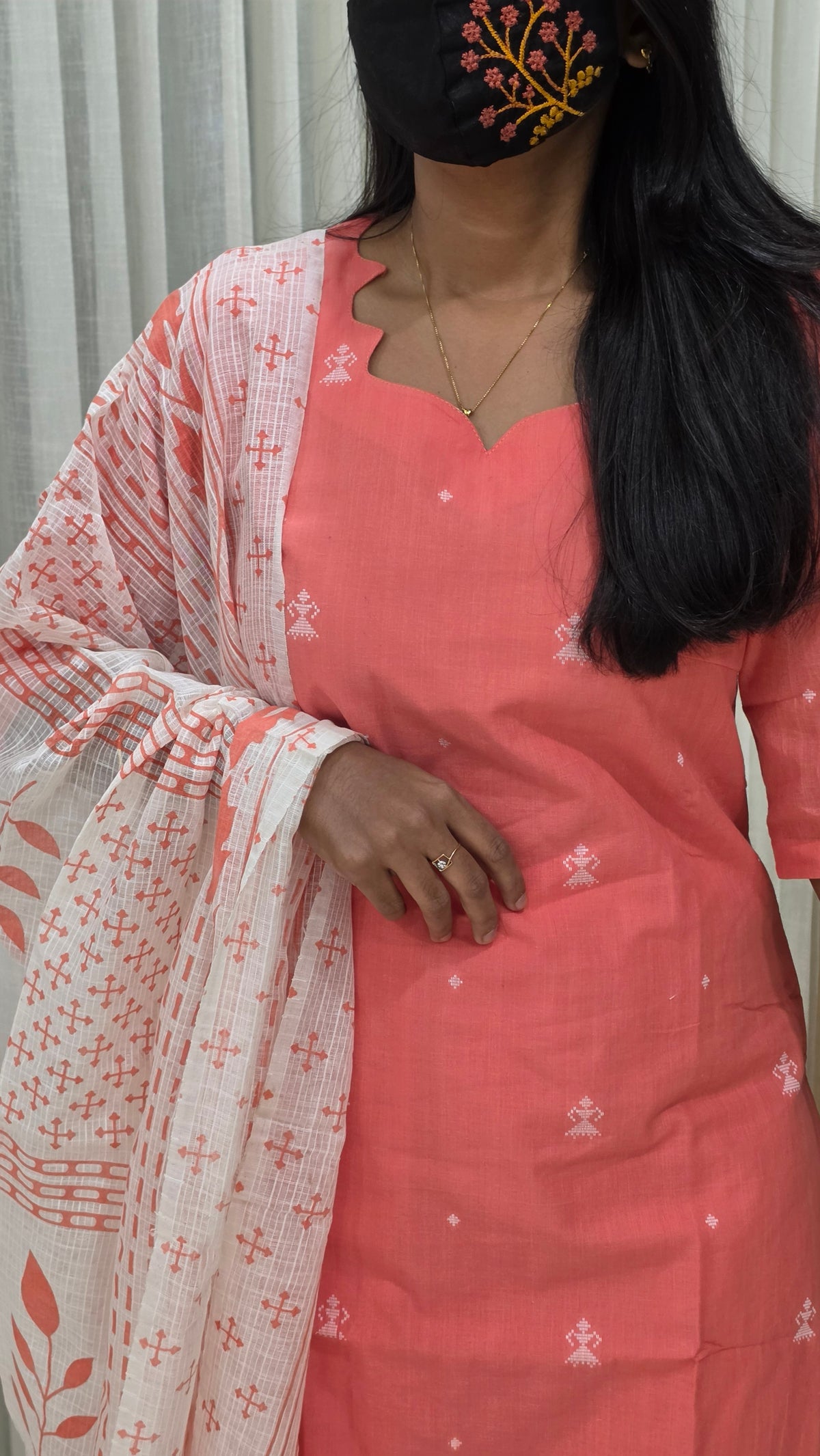 Handloom Cotton Salwar set(11868)