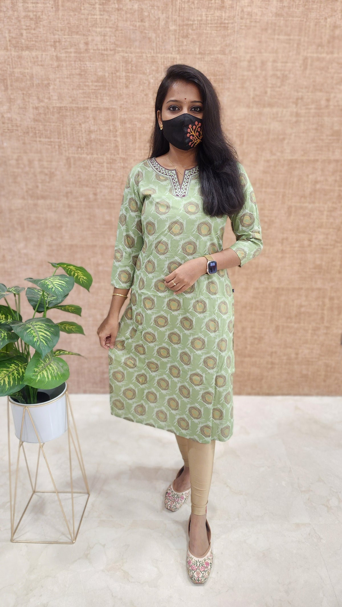 Office Wear - Embroidery (9696)