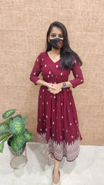 Aliya cut kurti (9183)