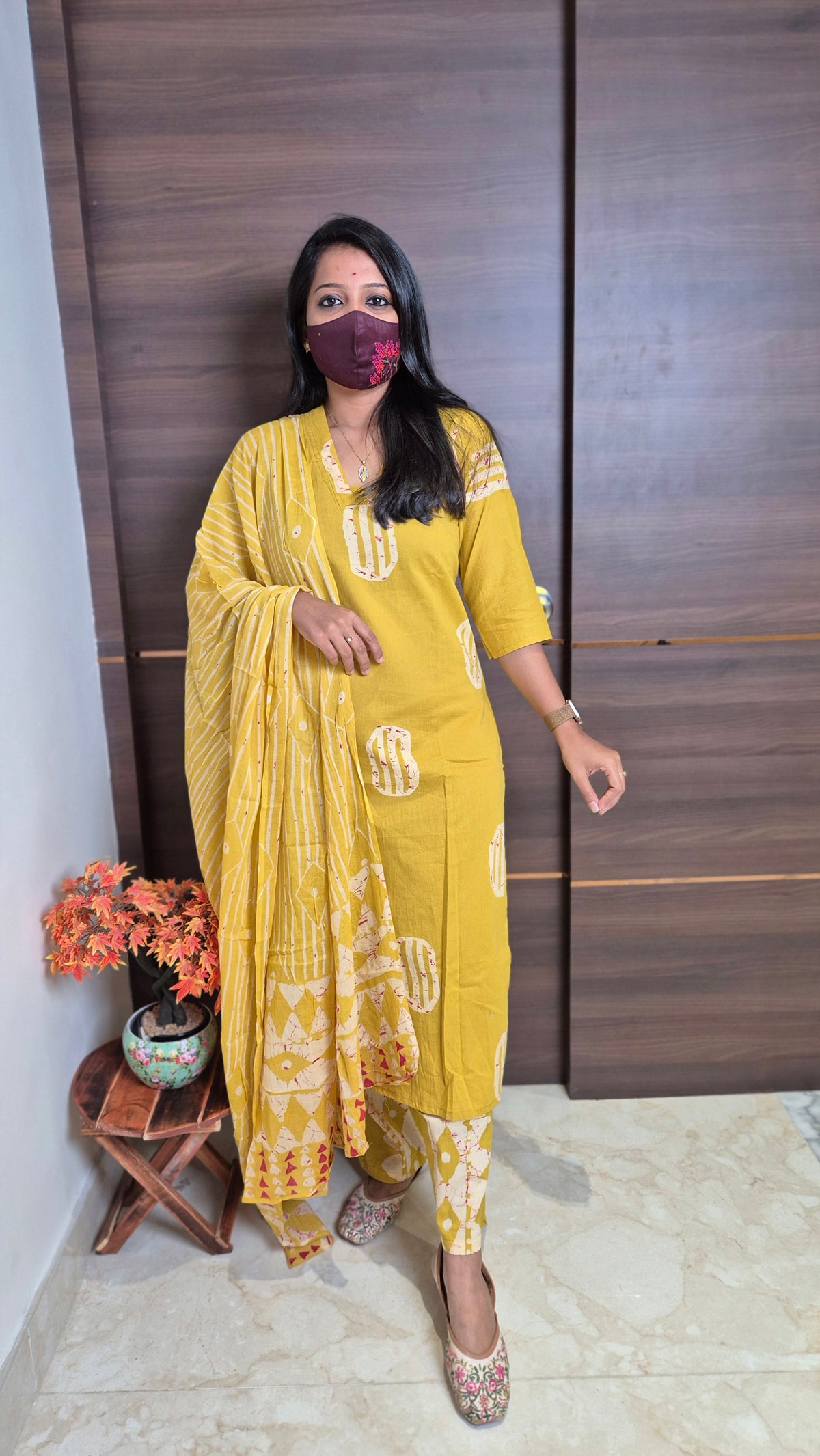 Cotton salwar set (11498)