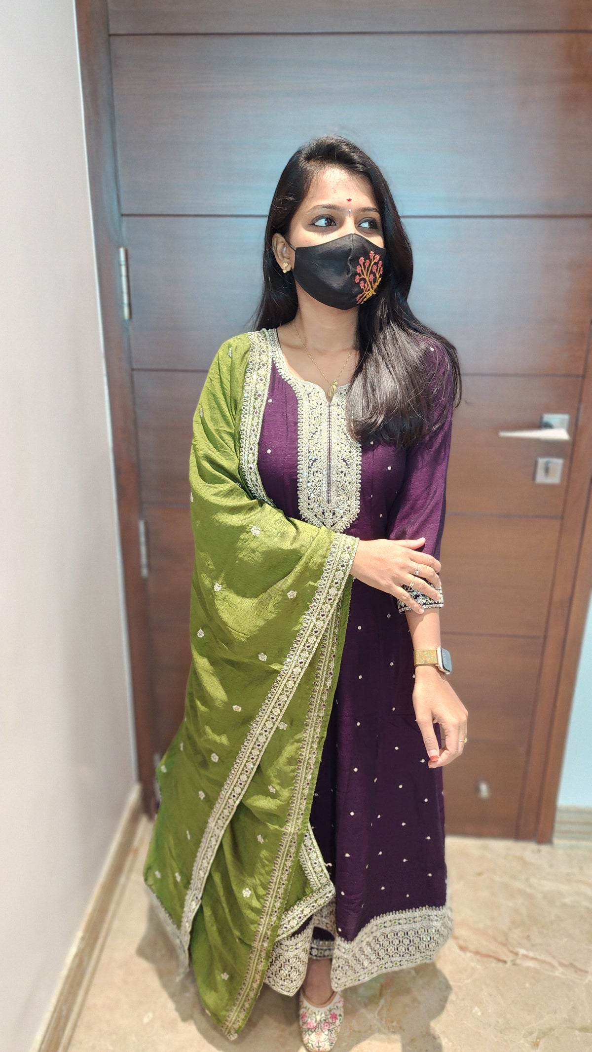 Festive Set-Anarkali Salwar Set (8936)