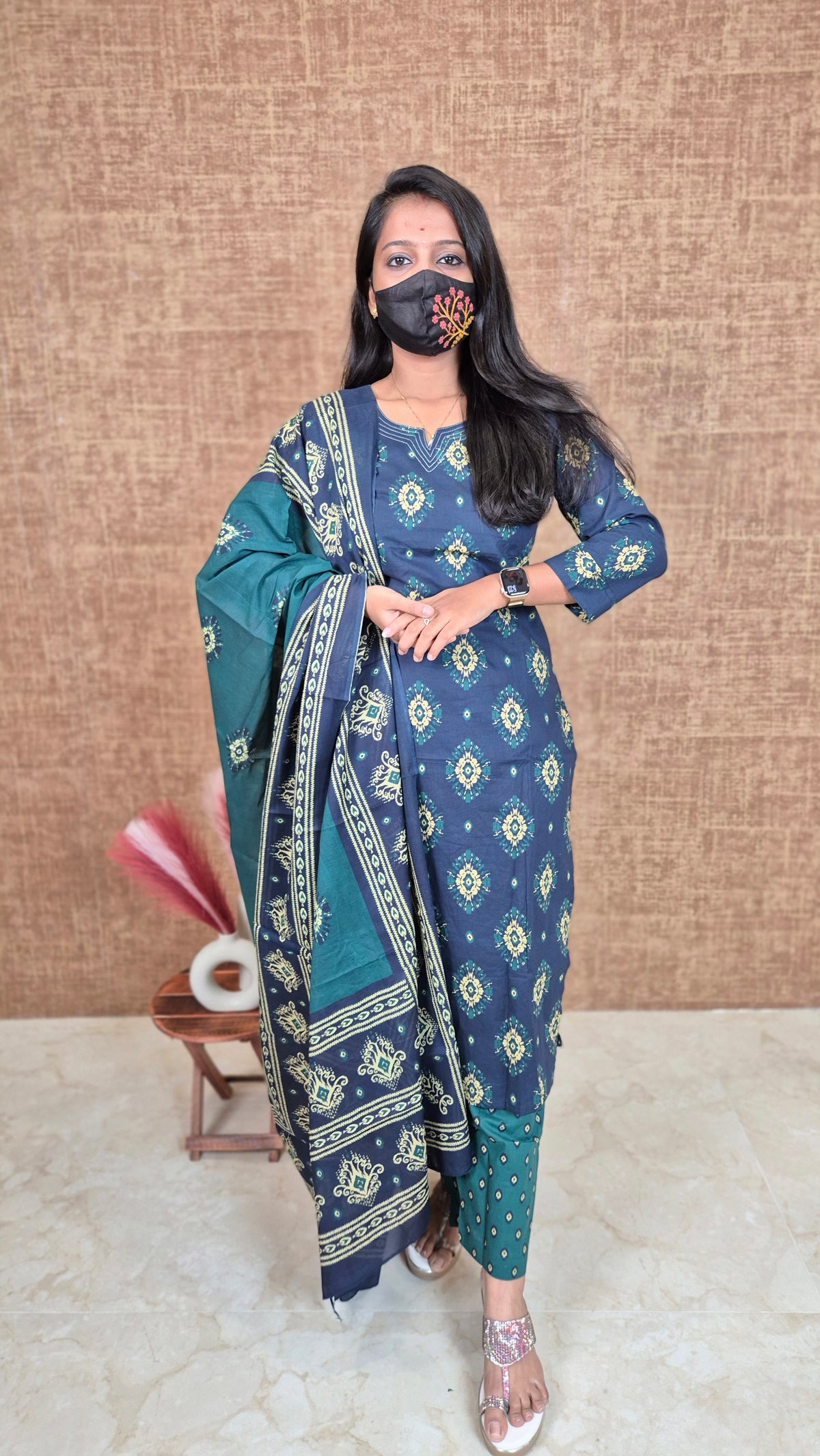 Cotton salwar set (11206)