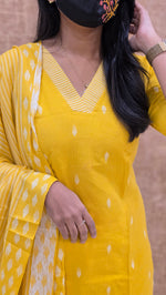 Handloom Cotton Salwar set (11568)