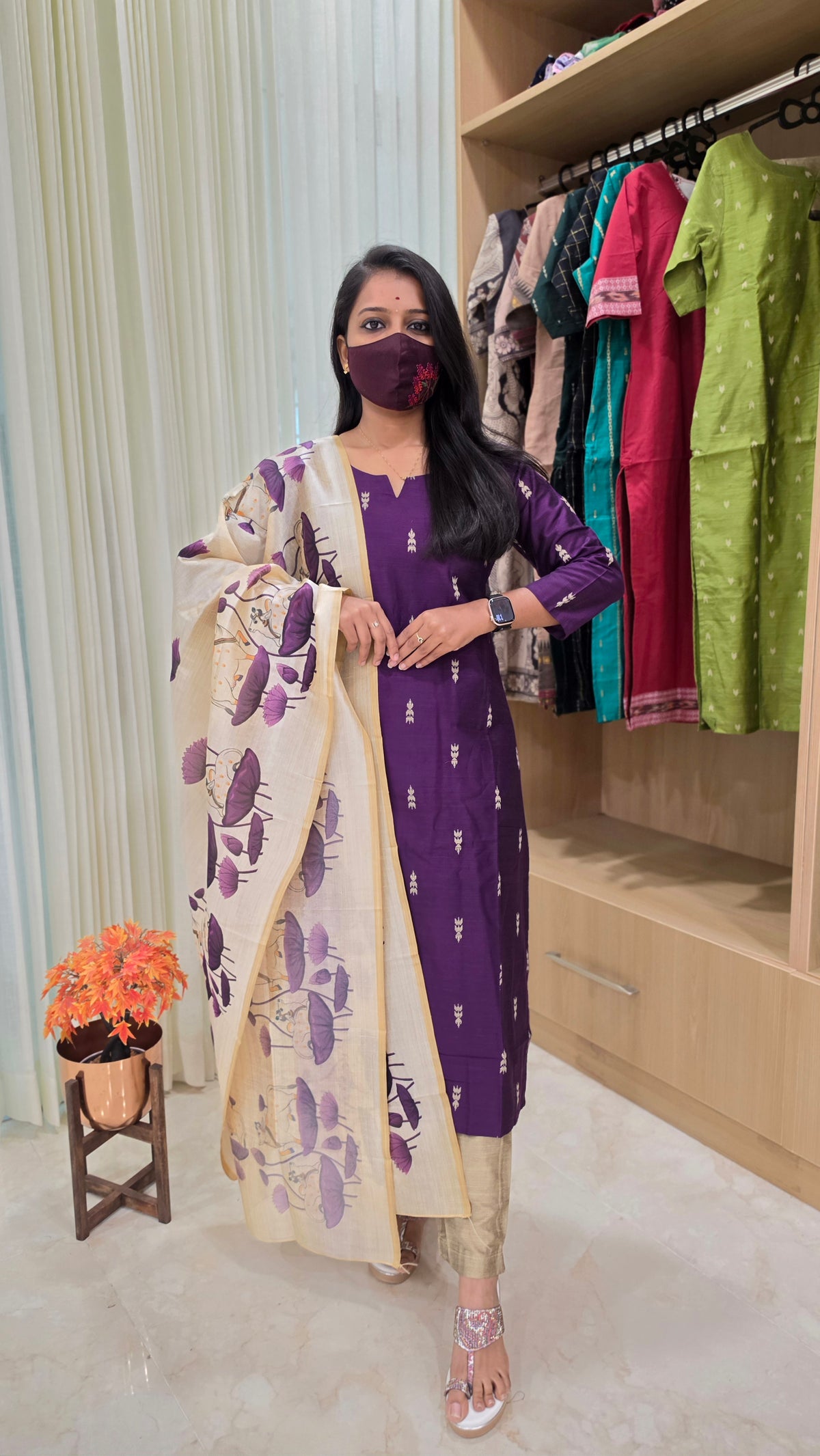 Kayal Ethnic Salwar set(12615)