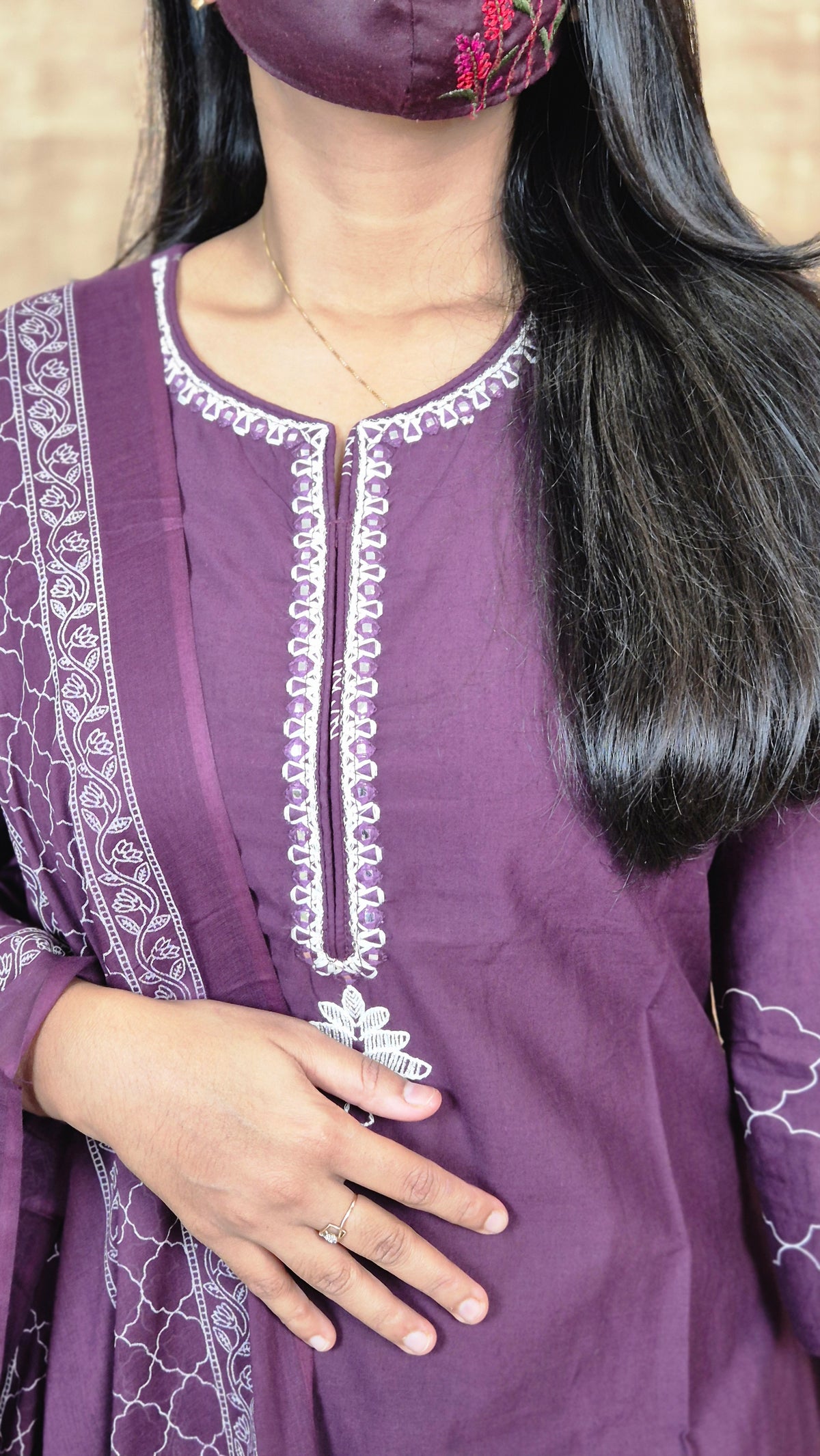 Cotton salwar set (11397)
