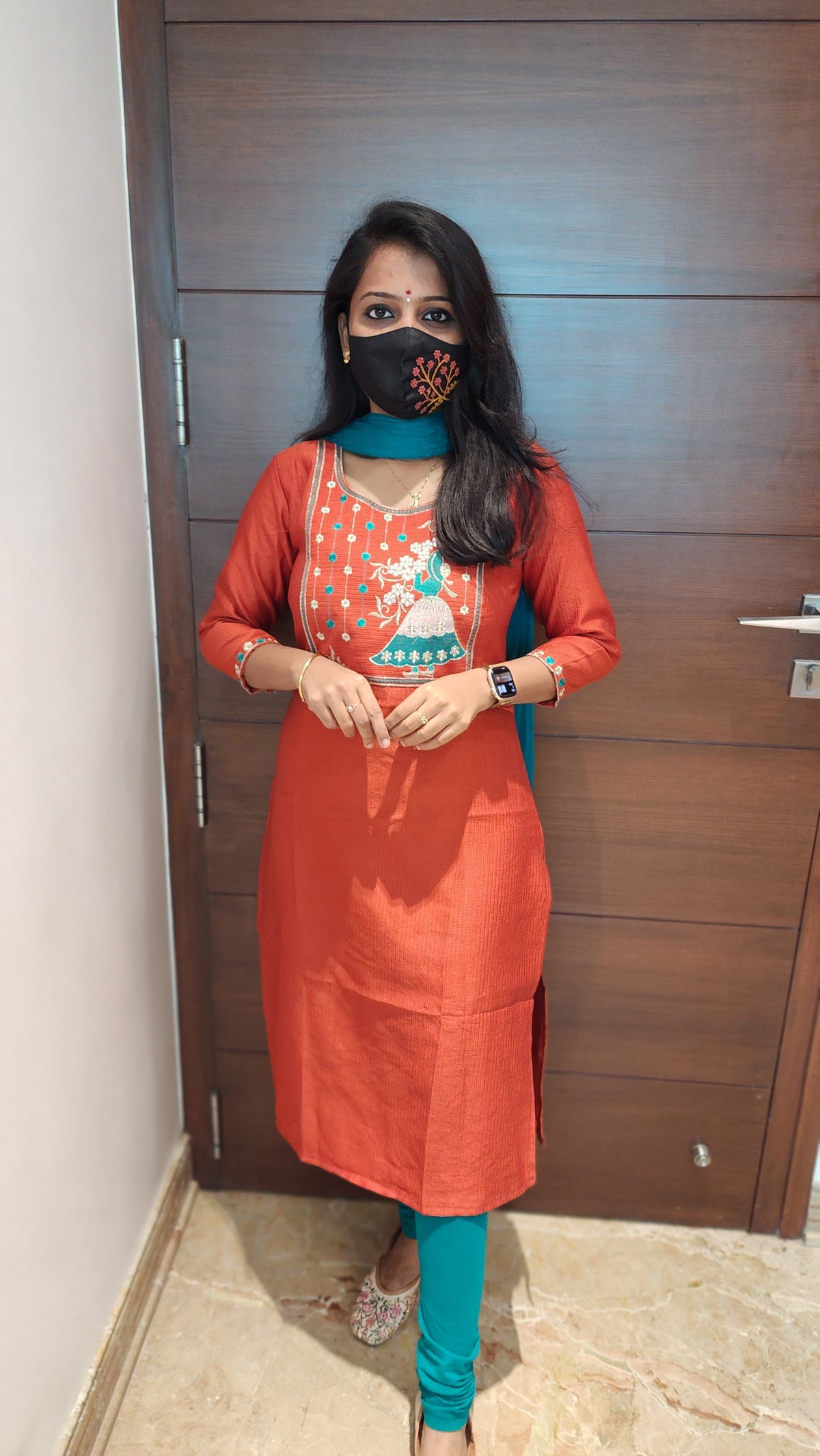 Office Wear - Embroidery(8302)c