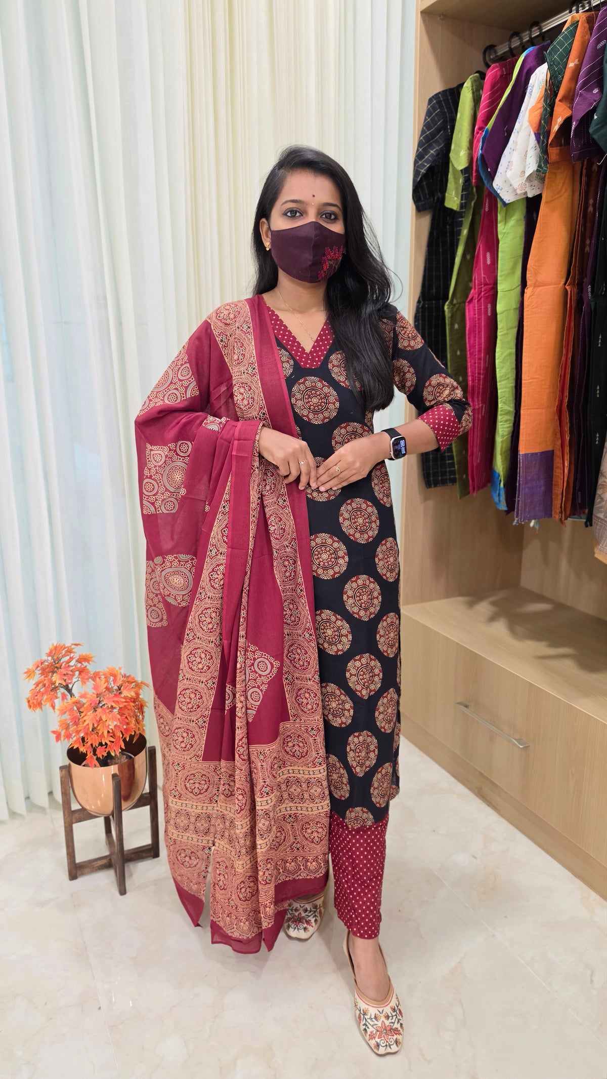 Cotton salwar set(13338)
