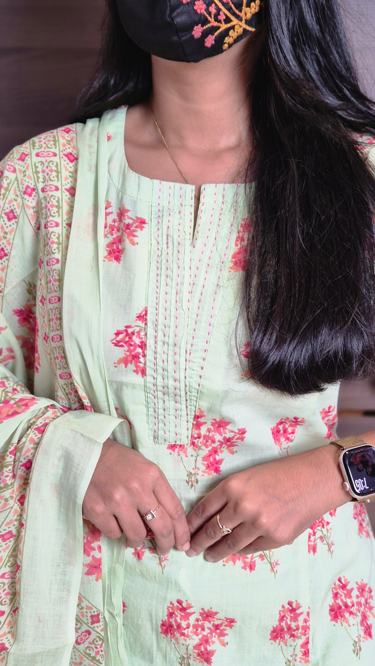Cotton salwar set (11256)