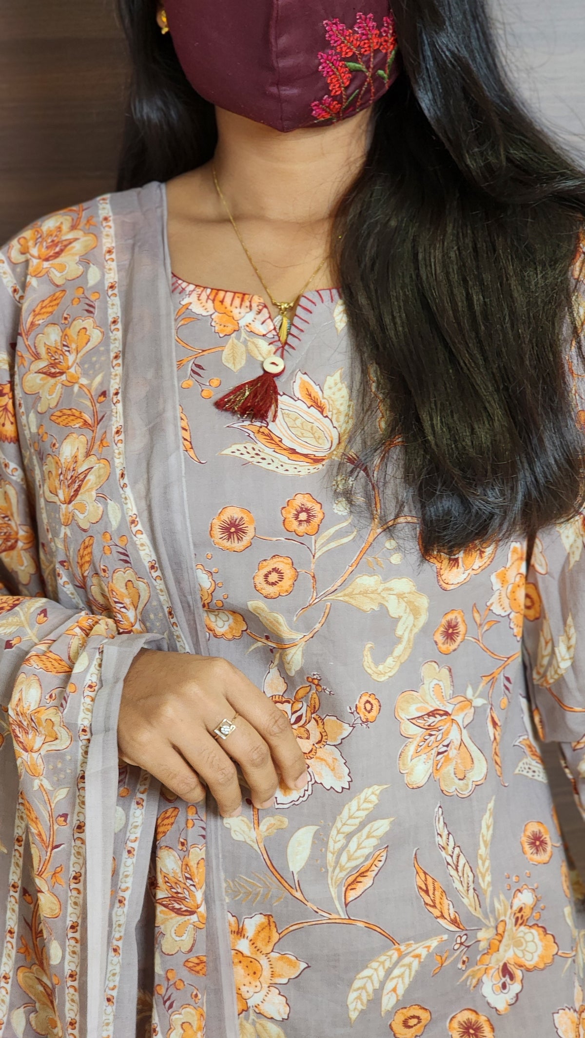 Cotton salwar set (11130)