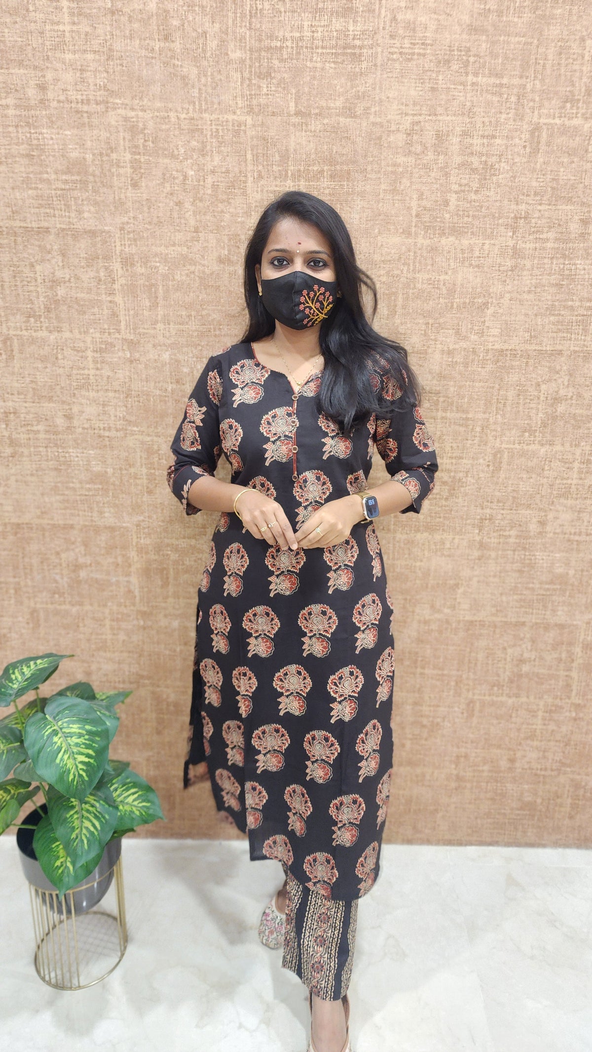 Cord set (pant & top) (9185)