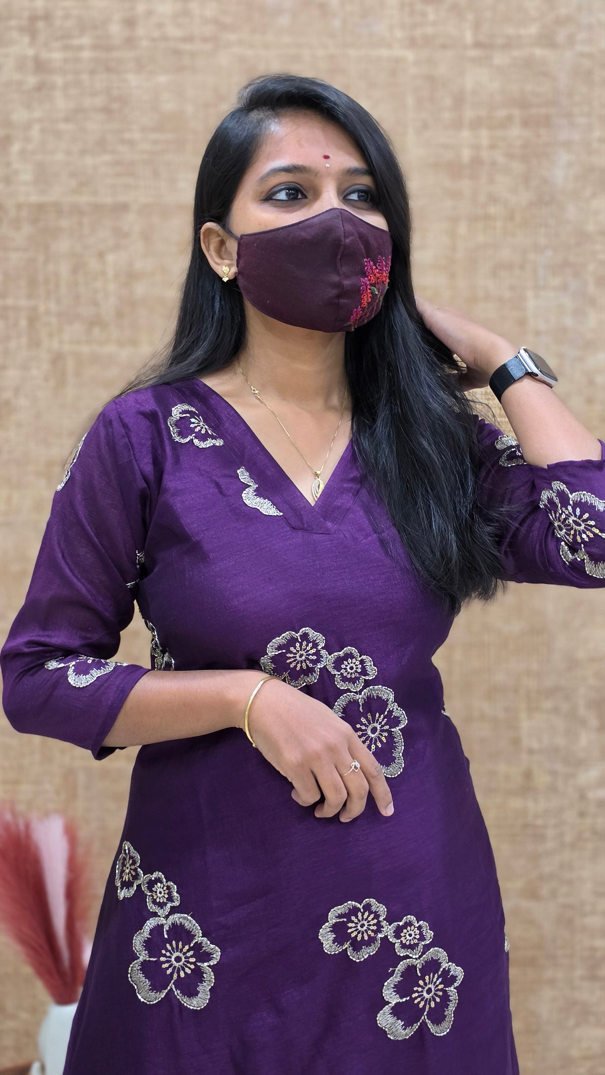 Ethnic Cord set (12400)c4