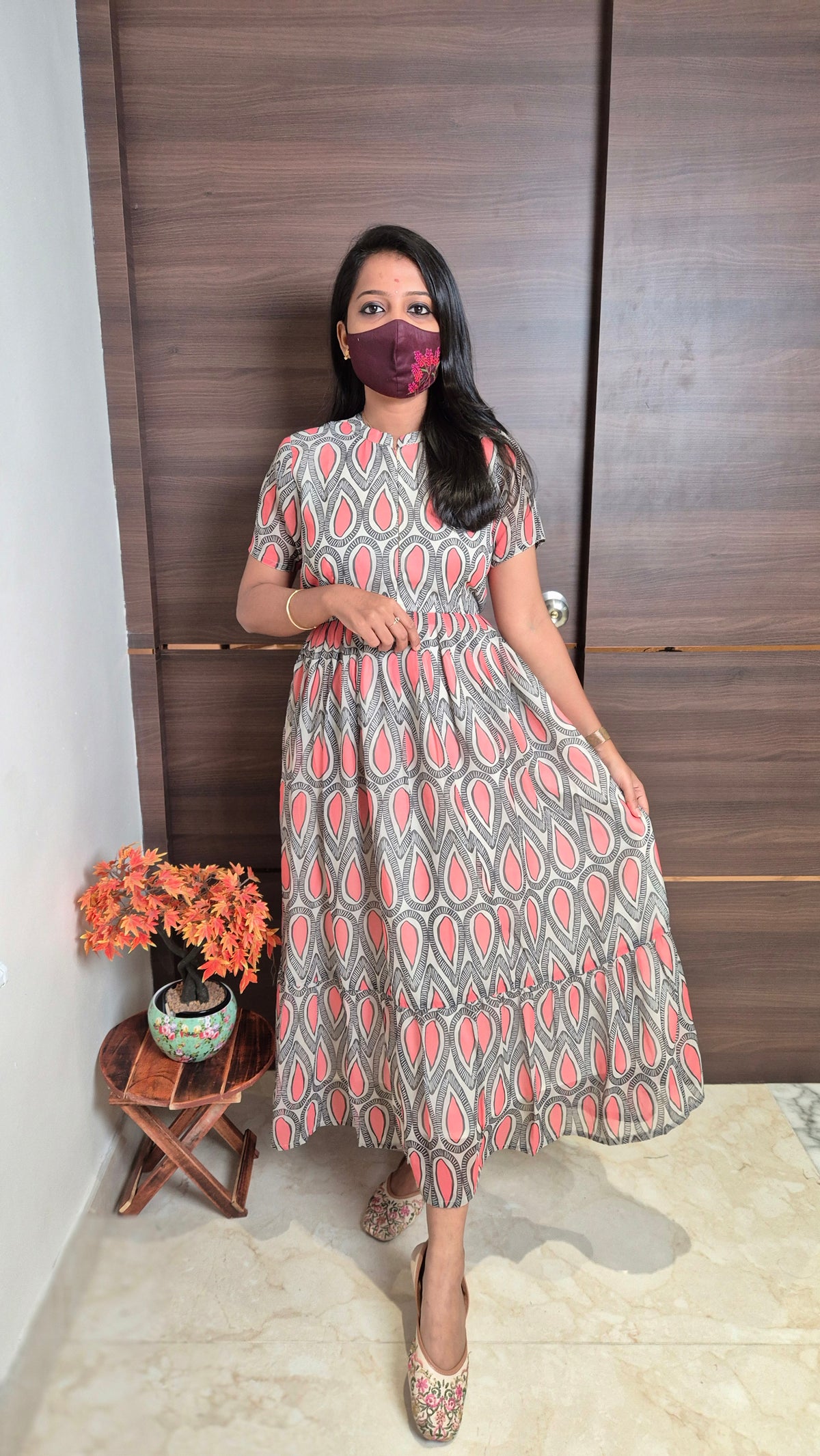 Western wear frock(11495)