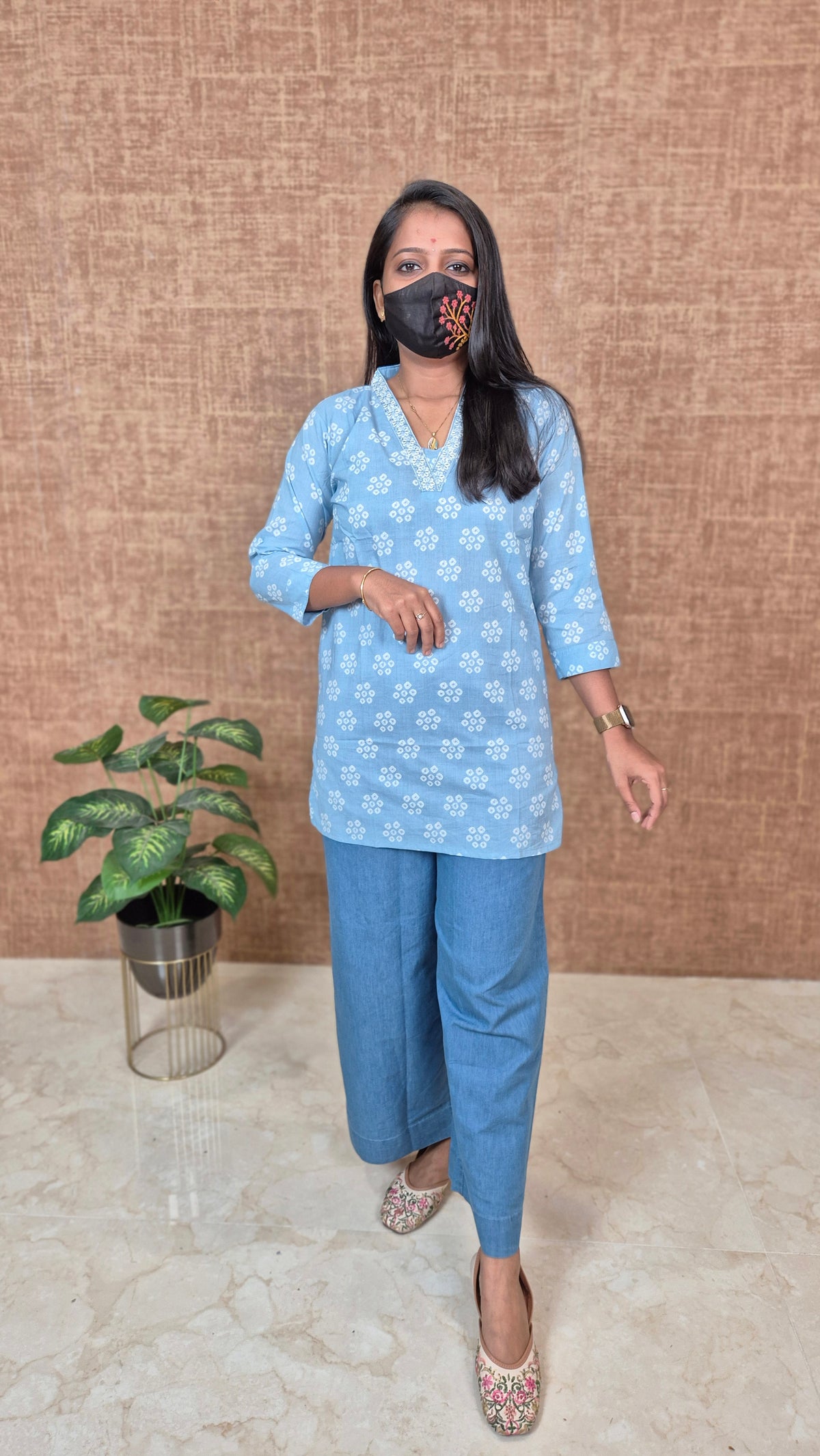 Western Short top(11442)
