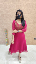 Festive Sale-Handwork kurti (9609)