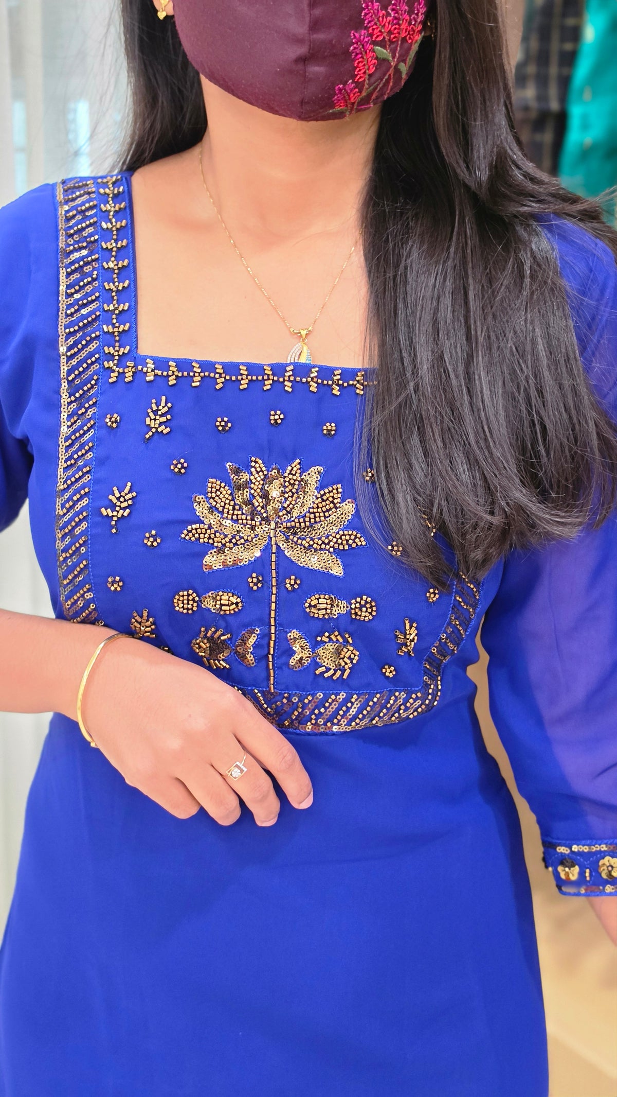 Ethnic kurti(12135)