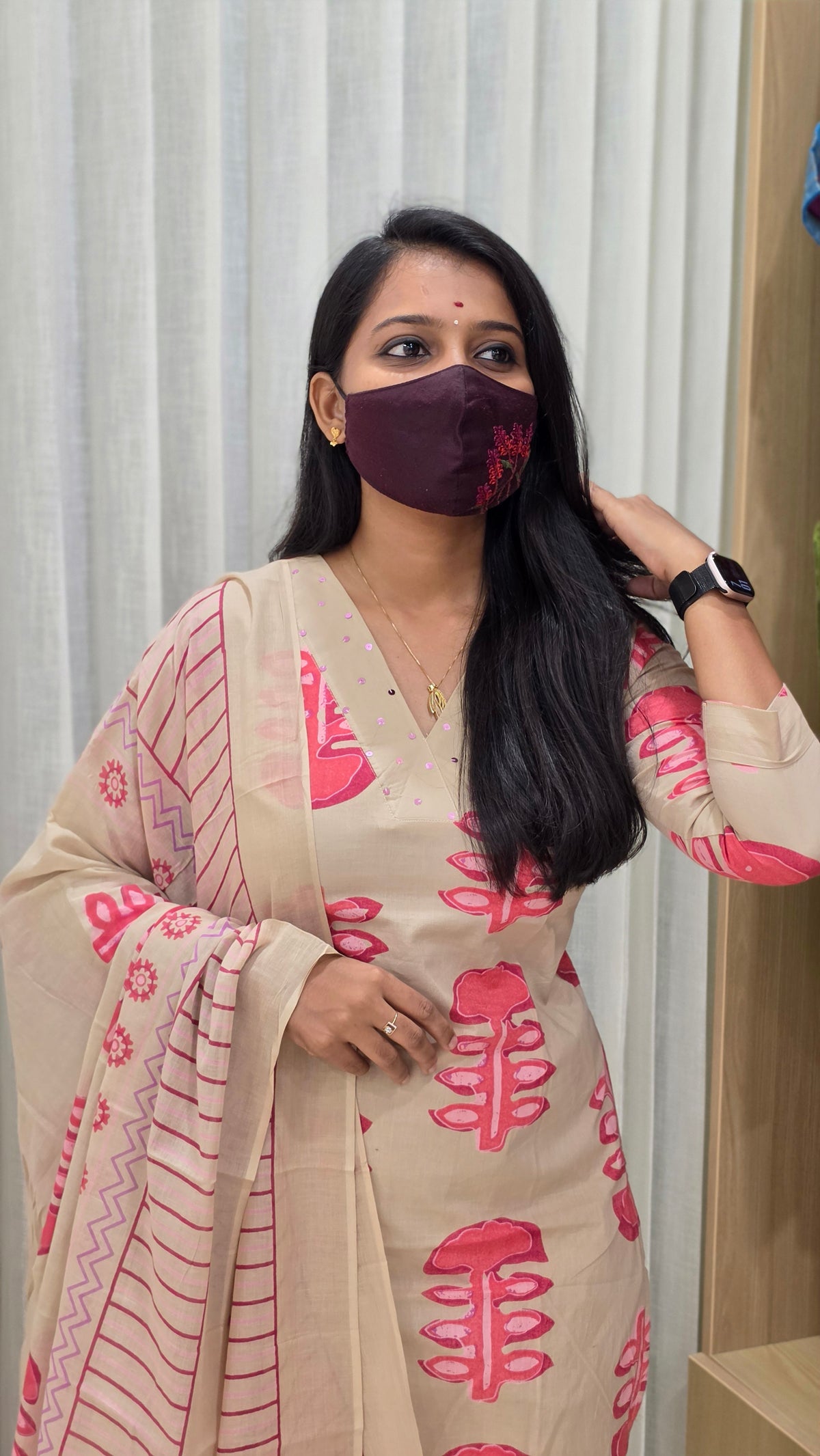 Cotton salwar set(13445)