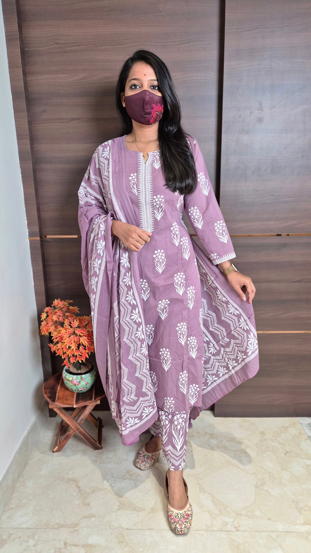 Cotton salwar set (11288)