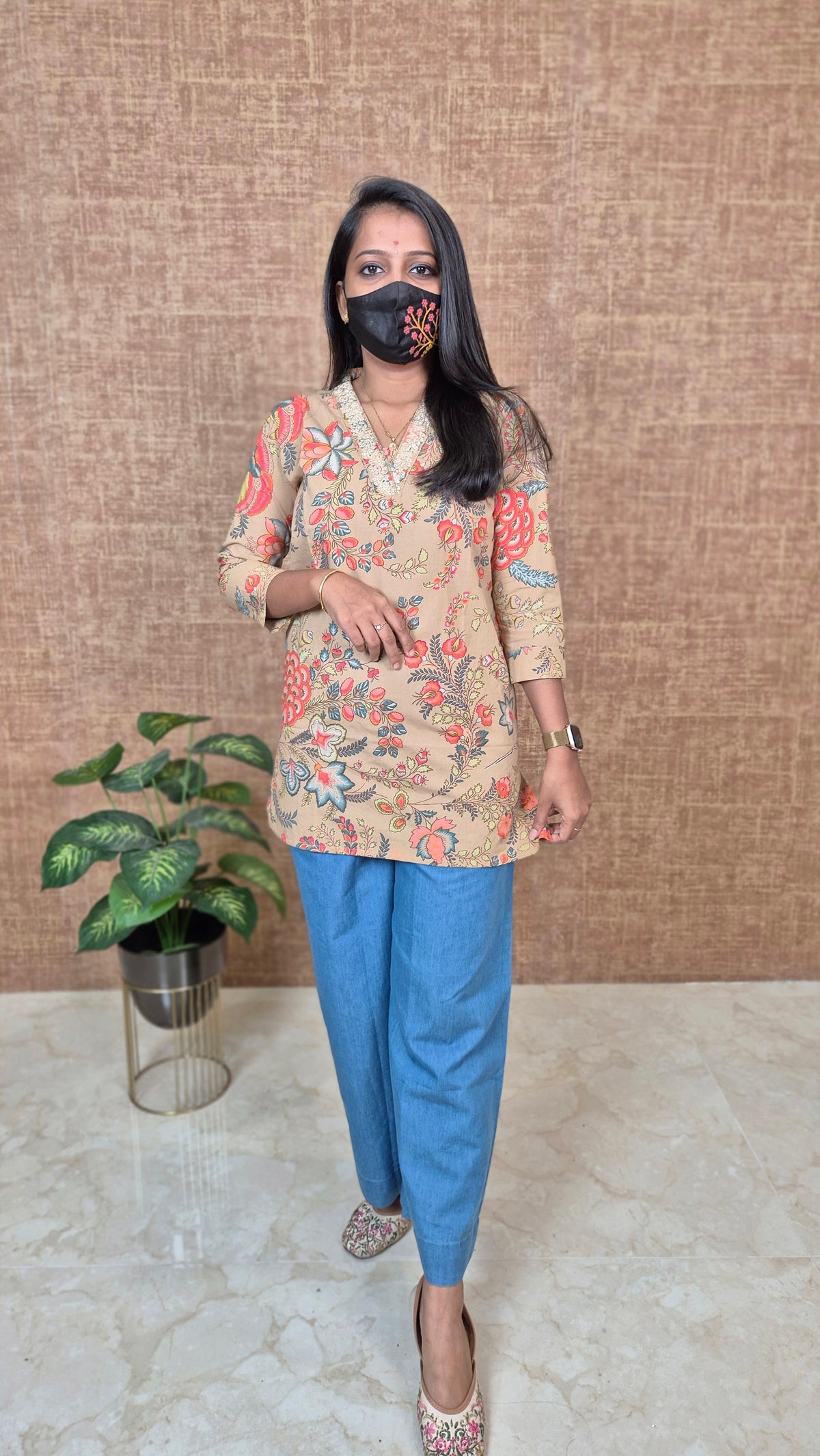 Western Short top(11445)