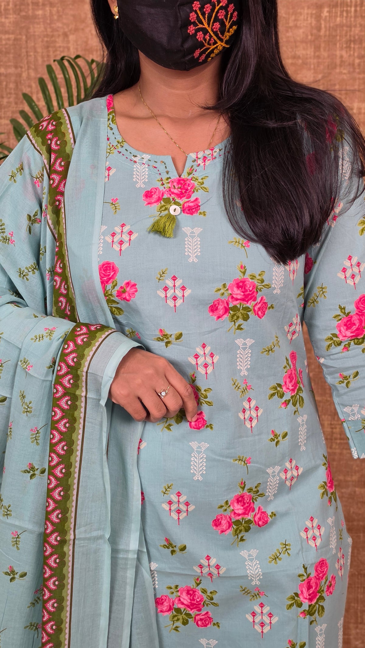 Cotton salwar set (11767)