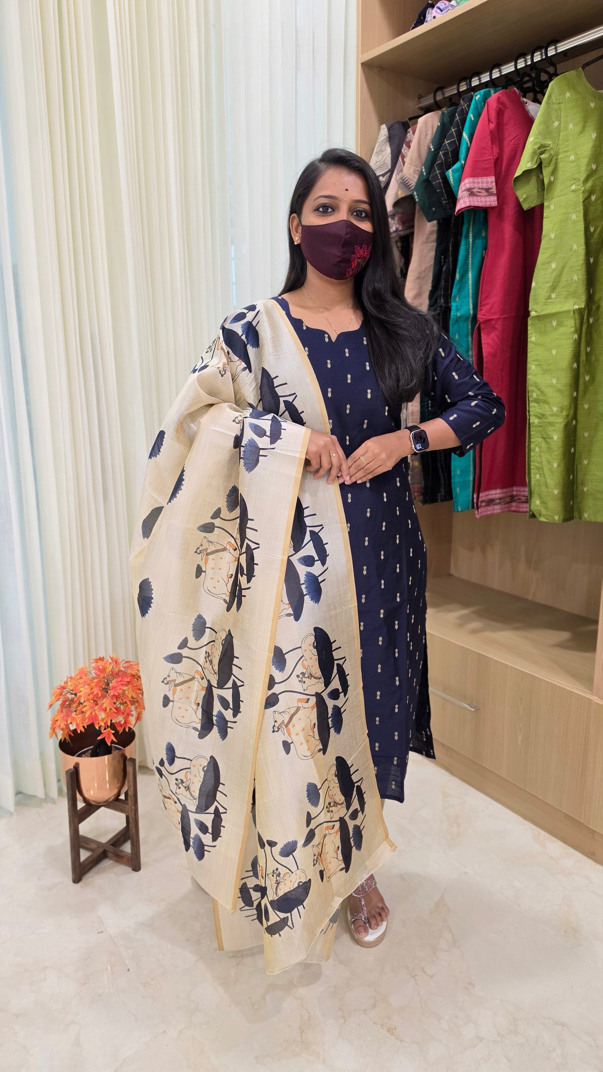 Kayal Ethnic Salwar set(12617)