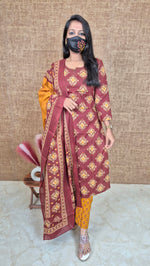 Cotton salwar set (11205)