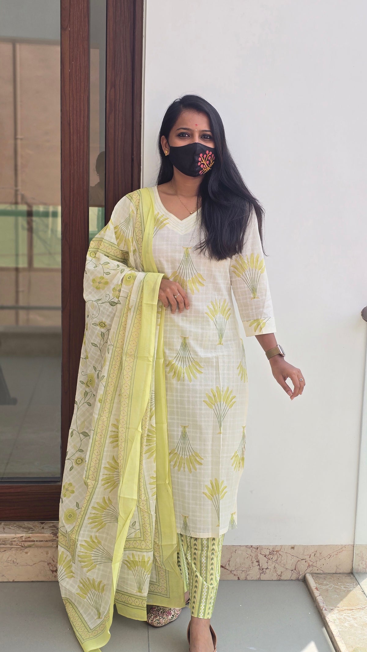 Cotton salwar set (11187)