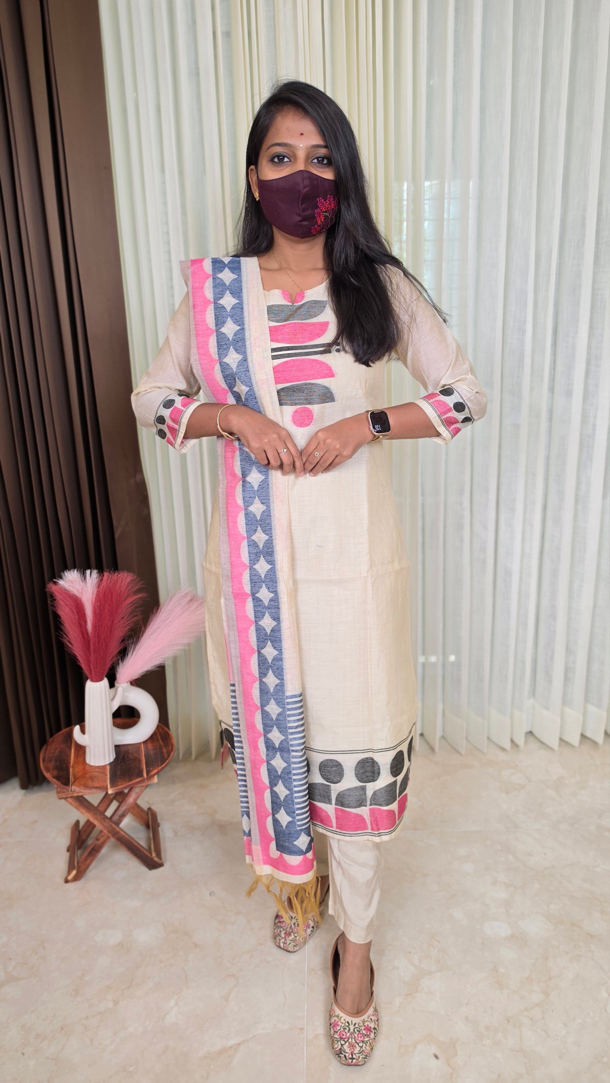 Jamdhani Salwar Set(11716)c4