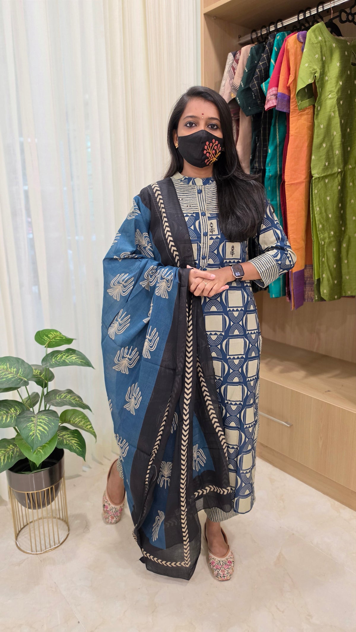 Cotton salwar set(12183)