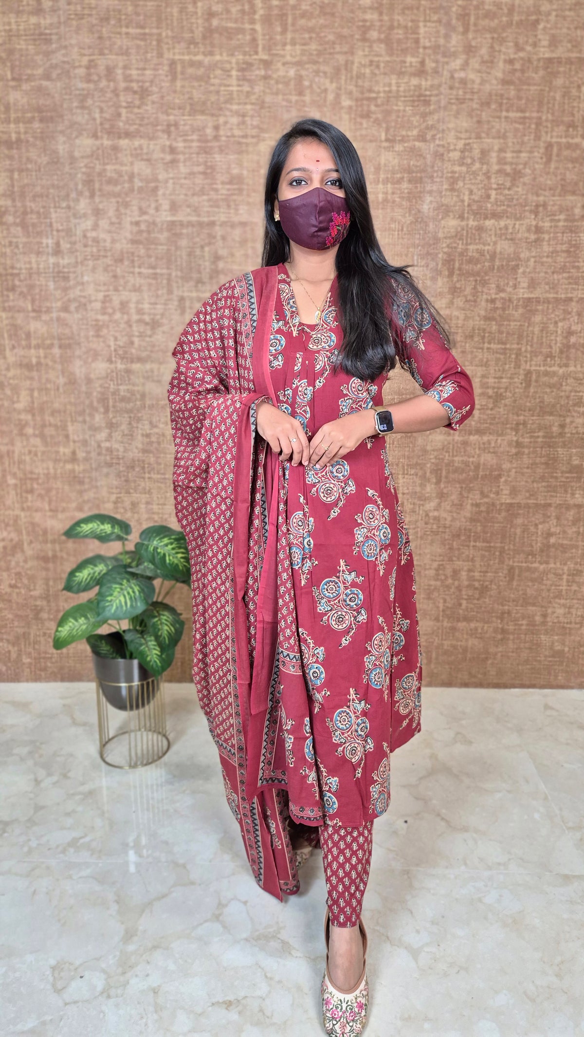 Cotton salwar set(11414)