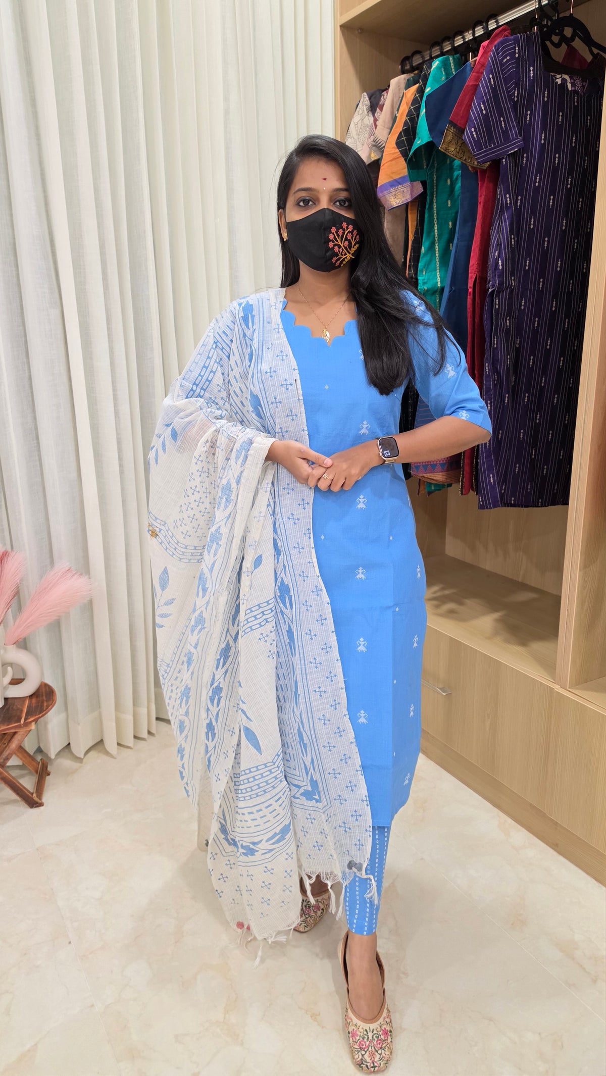 Handloom Cotton Salwar set(11869)
