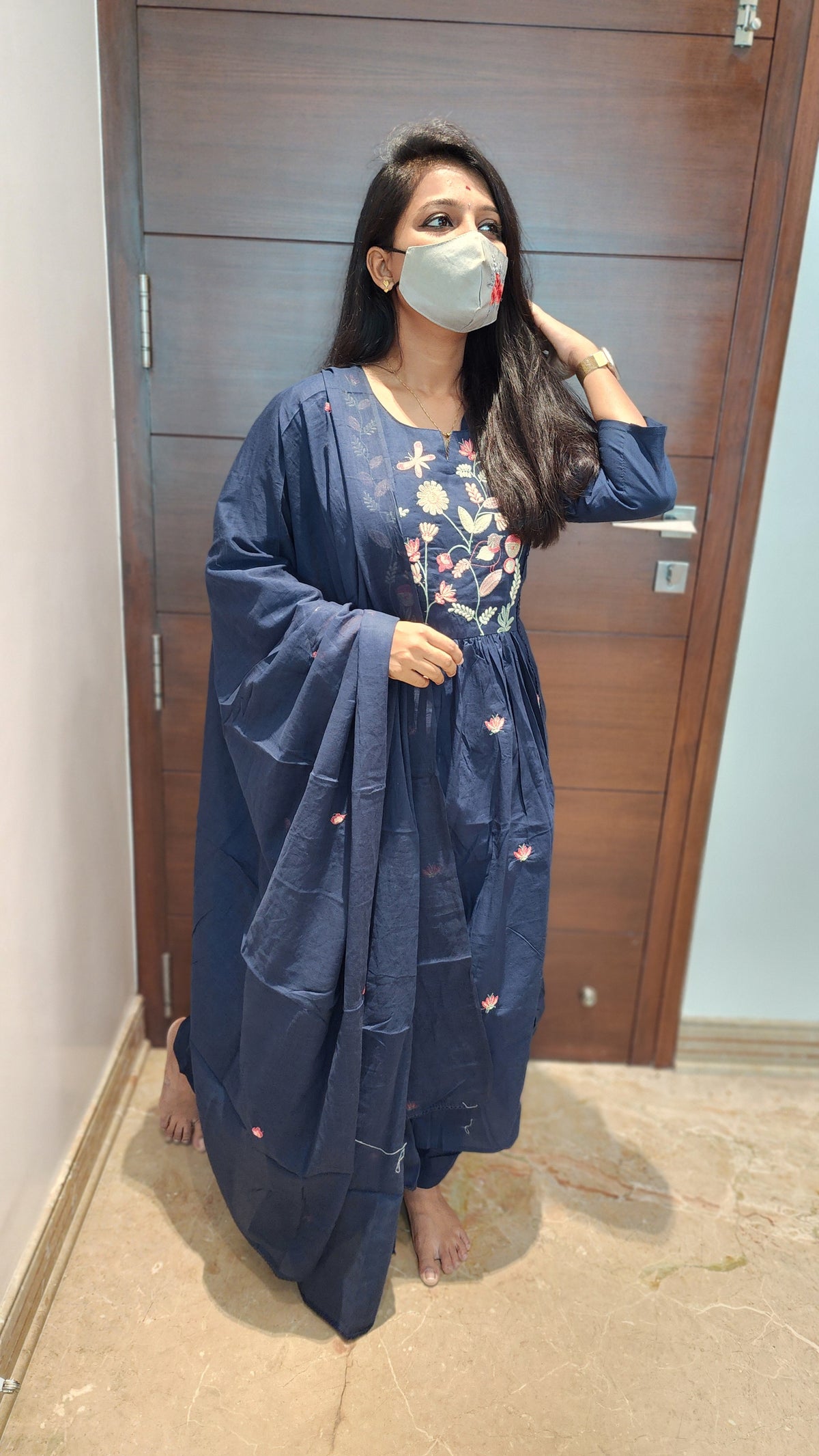 Cotton salwar set (11050)