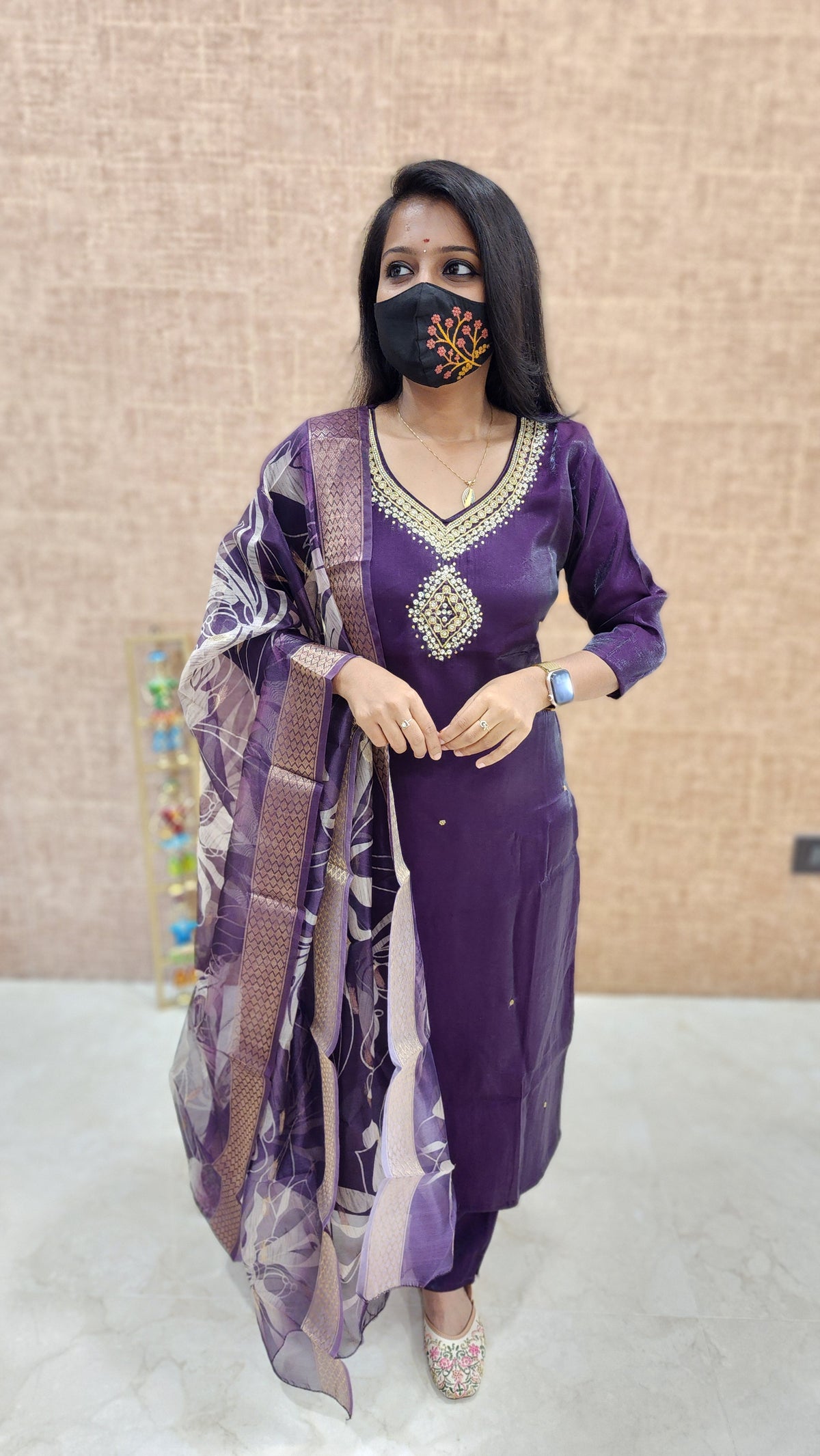 Ethnic Salwar Set (9622)