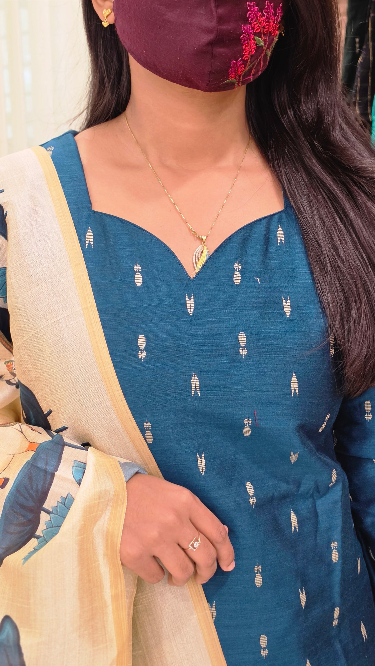 Kayal Ethnic Salwar set(12616)